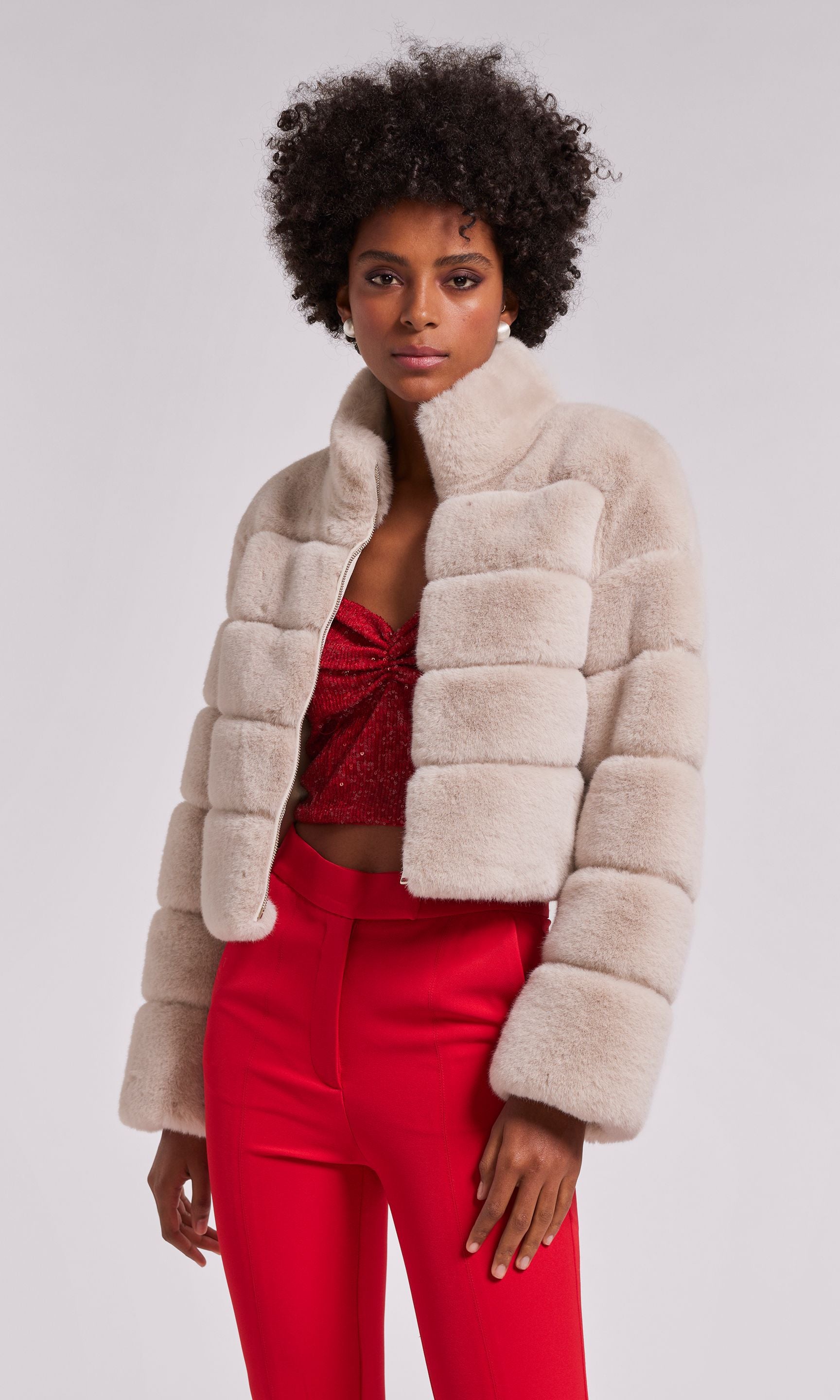 Tala Faux Fur Jacket – Generation Love