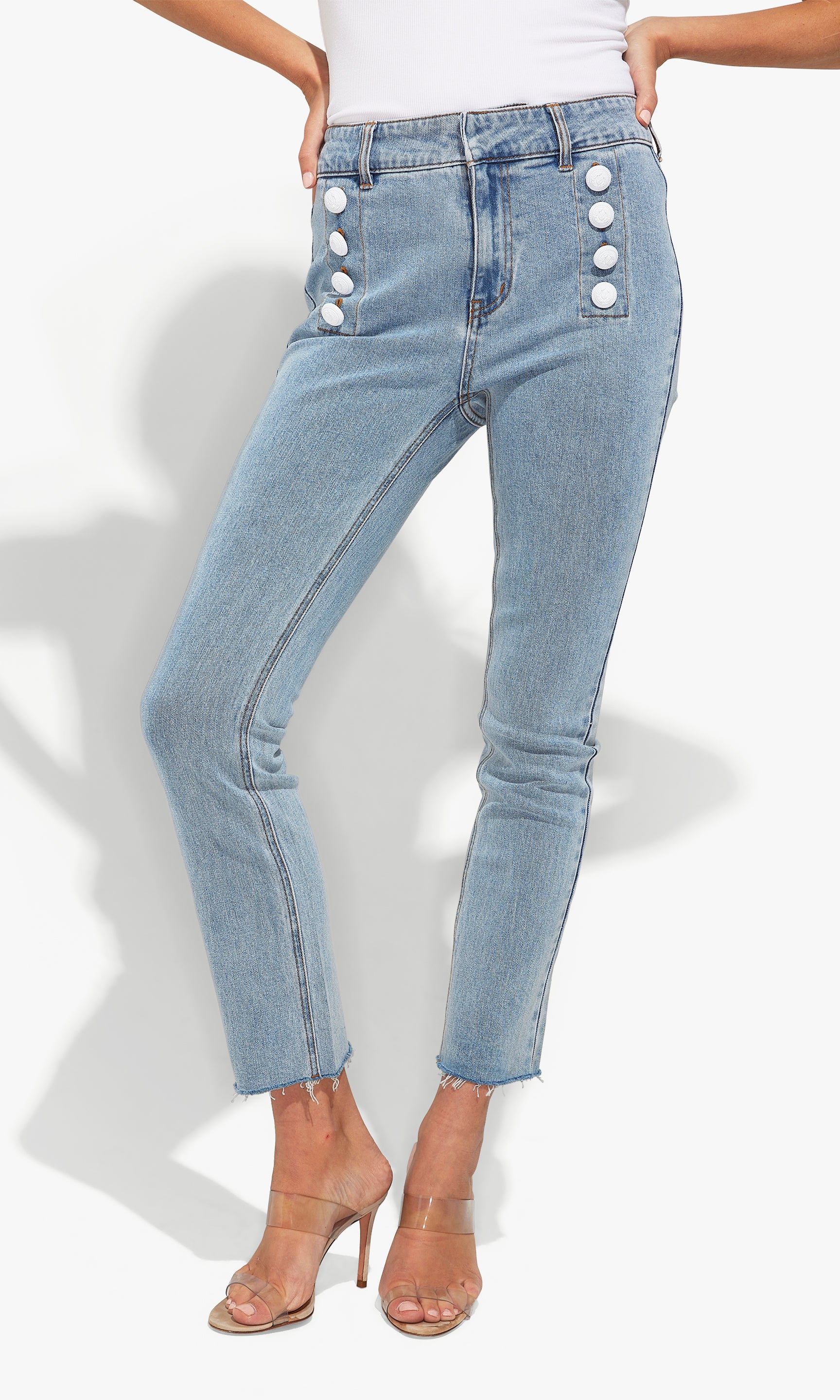 Jordy Pearl Denim Pants – Generation Love