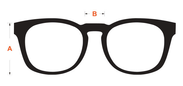 Bohten black glasses frame