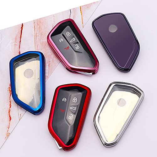 TPU Protector Key Fob Cover Case fit for 2020 2021 VW ID3 ID4 MK8 Golf