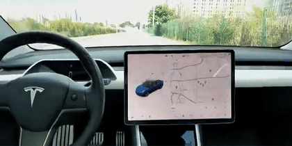 Integrated Dashboard Instrument Cluster LCD Display for Tesla Model 3 & Y