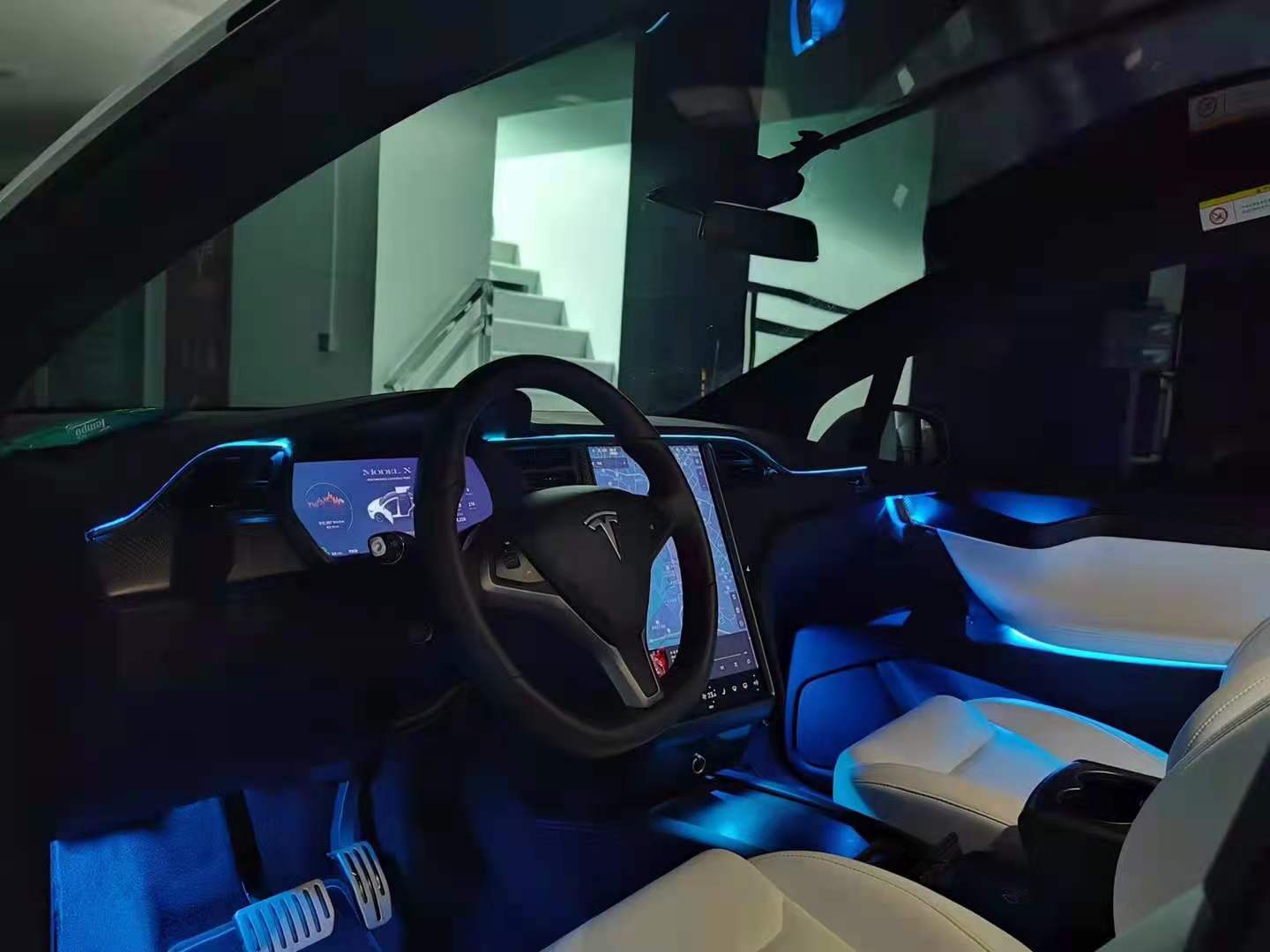 Tesla Model X Full Ambient Lighting Kit The EV Shop