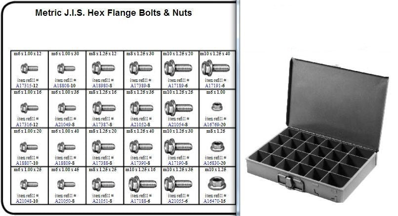 Metric Flange Bolt Assortment Sweden, SAVE 30%