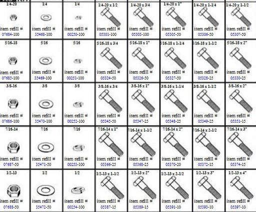 Large Assortment Grade 8 Zinc Hex Bolt Cap Screws 2 -72 and 1-40