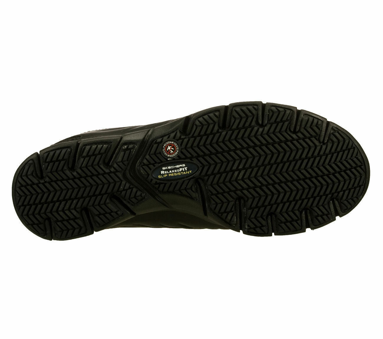 Black Skechers Shoe Women Work Memory Relaxed Slip – Jacks Boots and