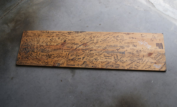 Lot Riot Booth Signatures. WGI Dayton 2015