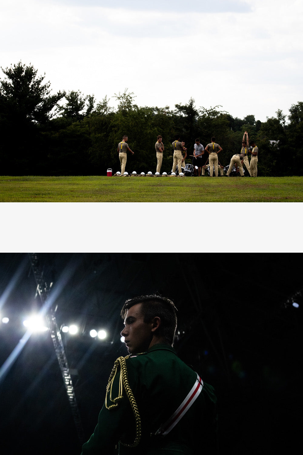 Maddee MacLeod photos of Madison Scouts on Lot Riot