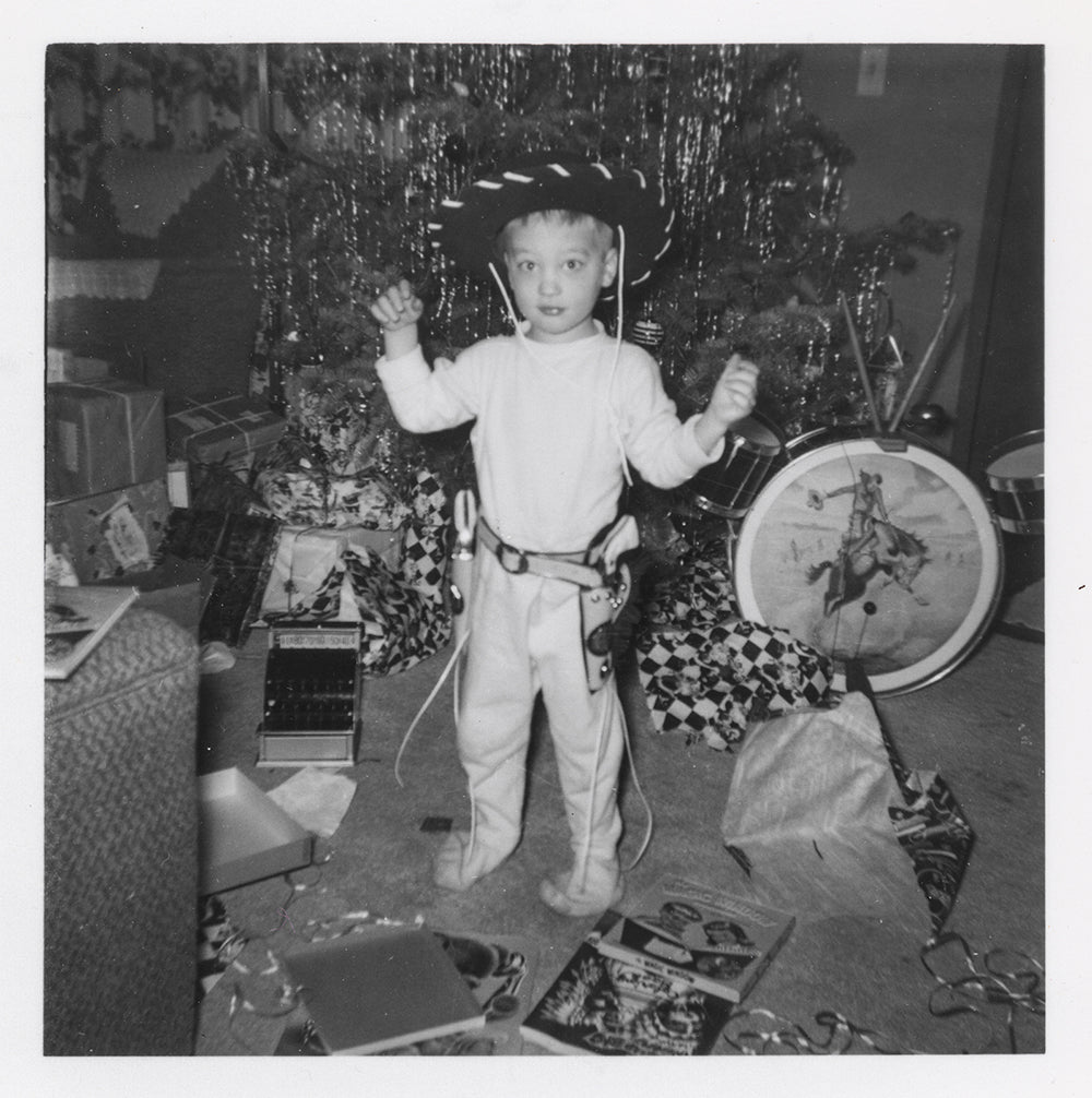 Vintage Kid Drum Christmas