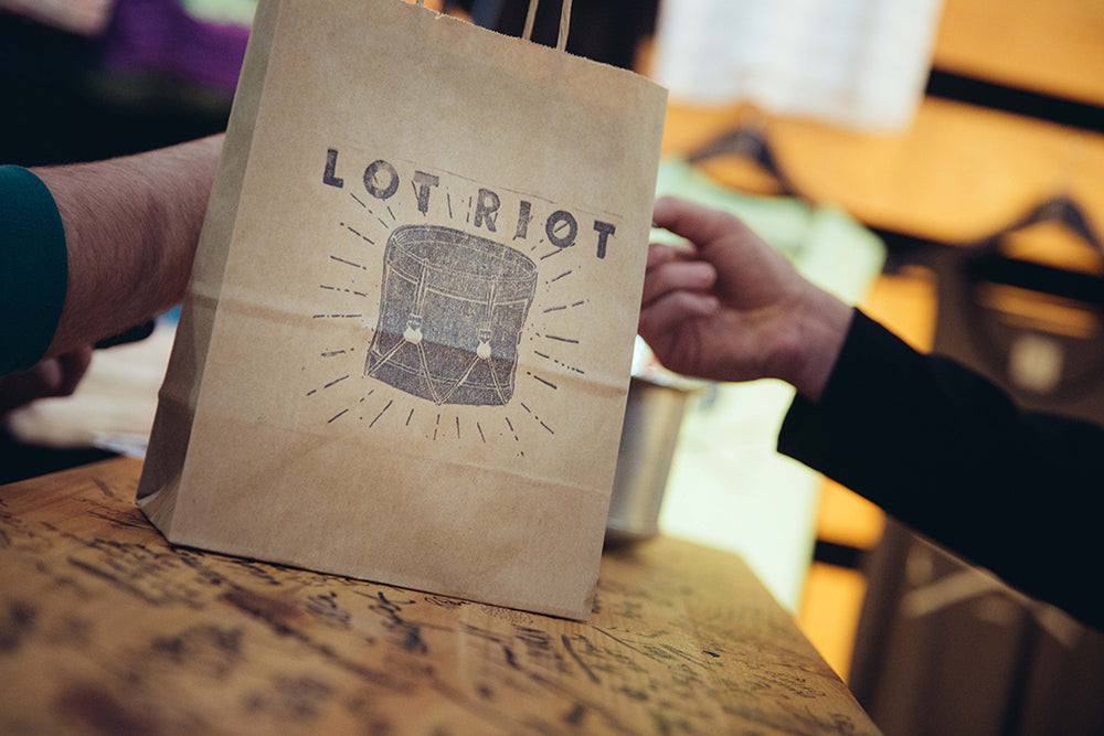 Lot Riot Shopping Bag