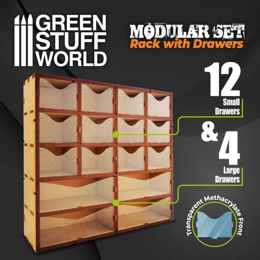 Green Stuff World Modular Paint Rack - Straight Corner 9847 – Cobbco