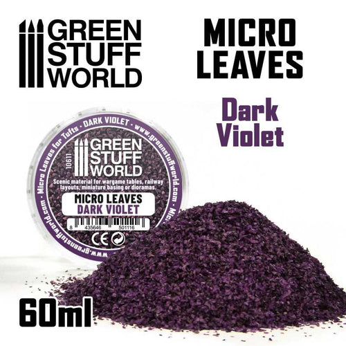 Green Stuff World - Micro Leaves - Dark Green Mix