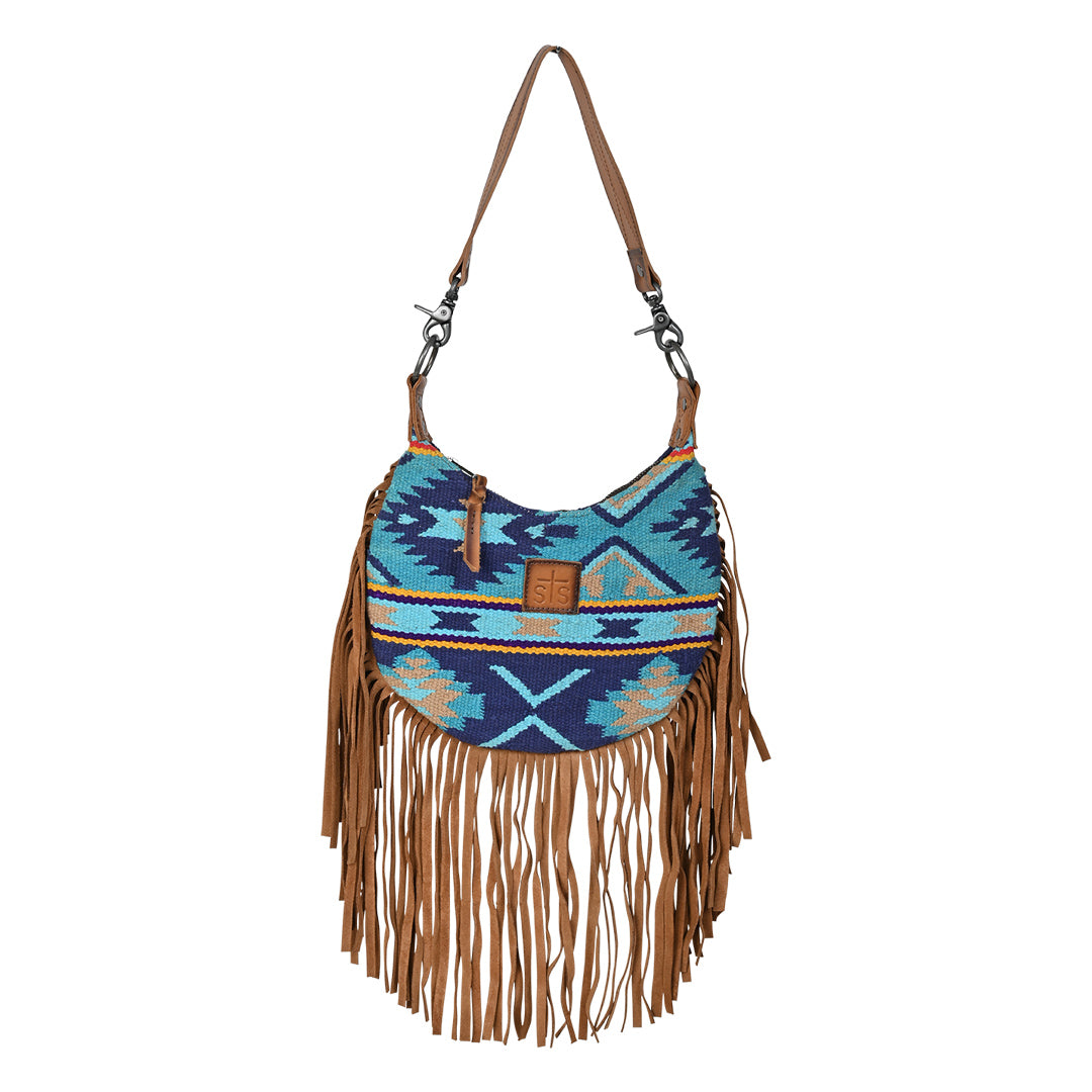 Wayfarer Sage Fringe Crossbody - STS Ranchwear