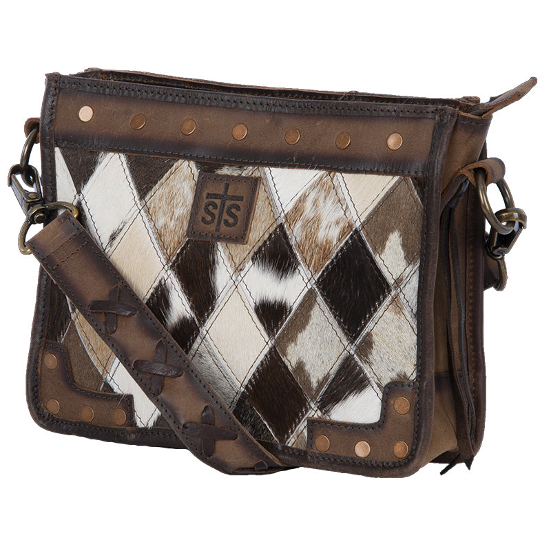 Diamond Cowhide Crossbody - STS Ranchwear