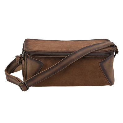 STS Ranchwear Western Duffle Bag Mens Shoulder Brown STS31377