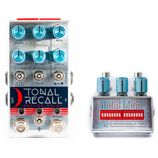 Chase Bliss Tonal Recall Analog Delay Blue Knob Model BKM