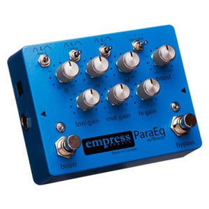 Empress Effects ParaEQ with boost | Welcome To Steve's Music Center !