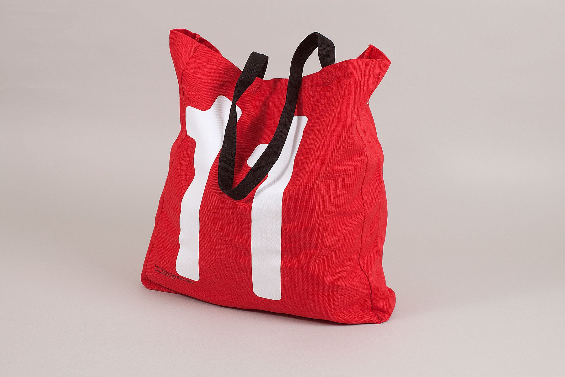 Red 11 Years tote bag by Build – (by)Build Shop — Modern graphic design ...