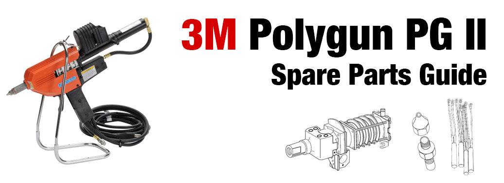 3M Polygun PG II Spare Parts and Repair Guide
