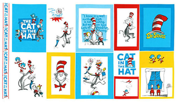 Dr. Seuss (Robert Kaufman) - The Cat in the Hat (10 Block Panel ...