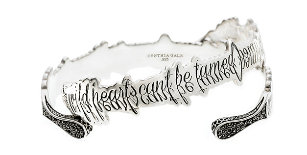 Sterling Silver Cuffs Tattoos - Cynthia Gale New York