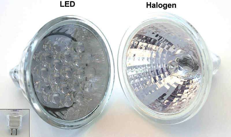 halogen or LED