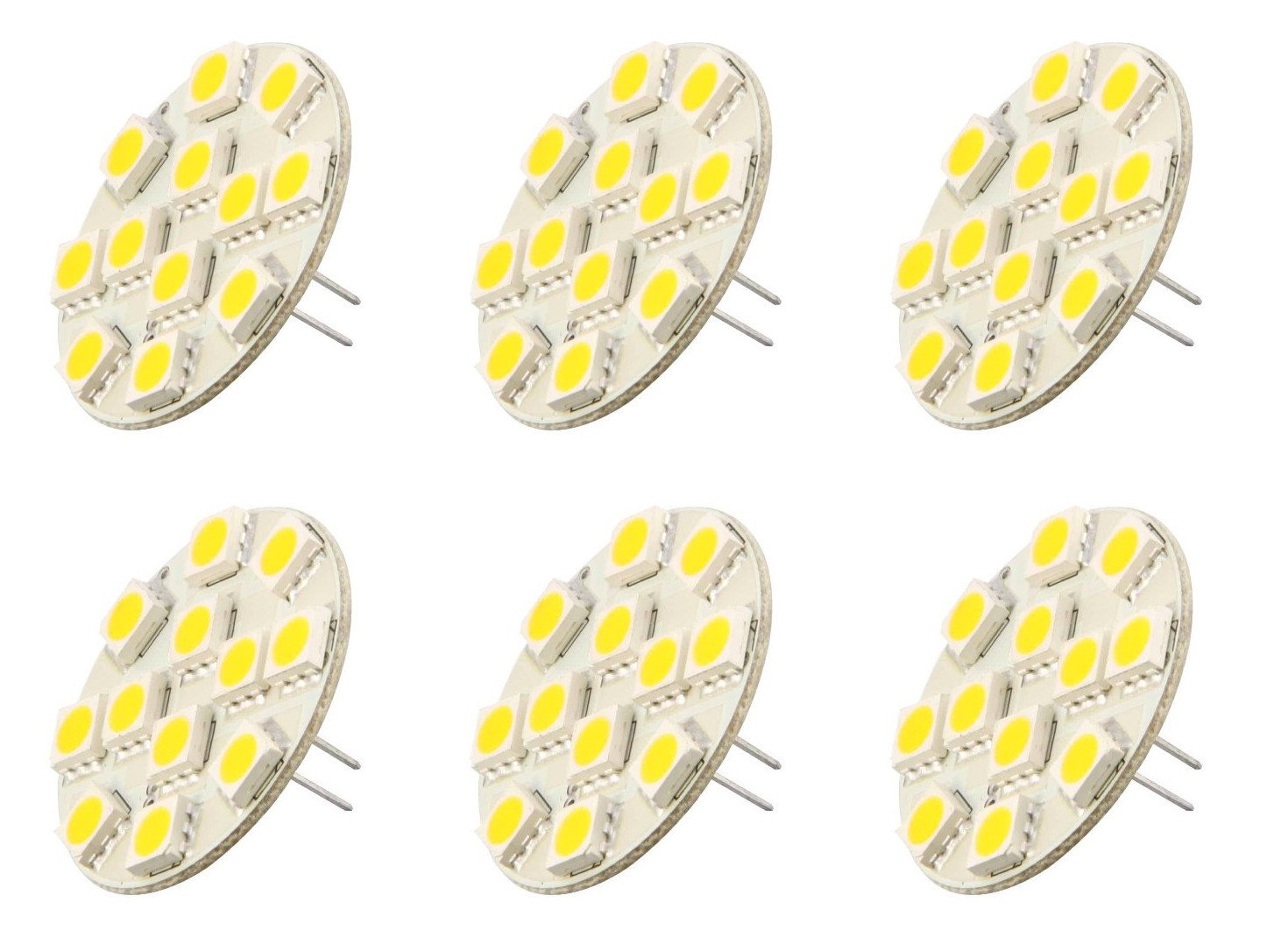 Beperkingen Laag Pornografie G4 JC 2.8W 12V-24V 5050 LED Light Bulb GX4 G4 Bi Pin - 12VMonster Lighting