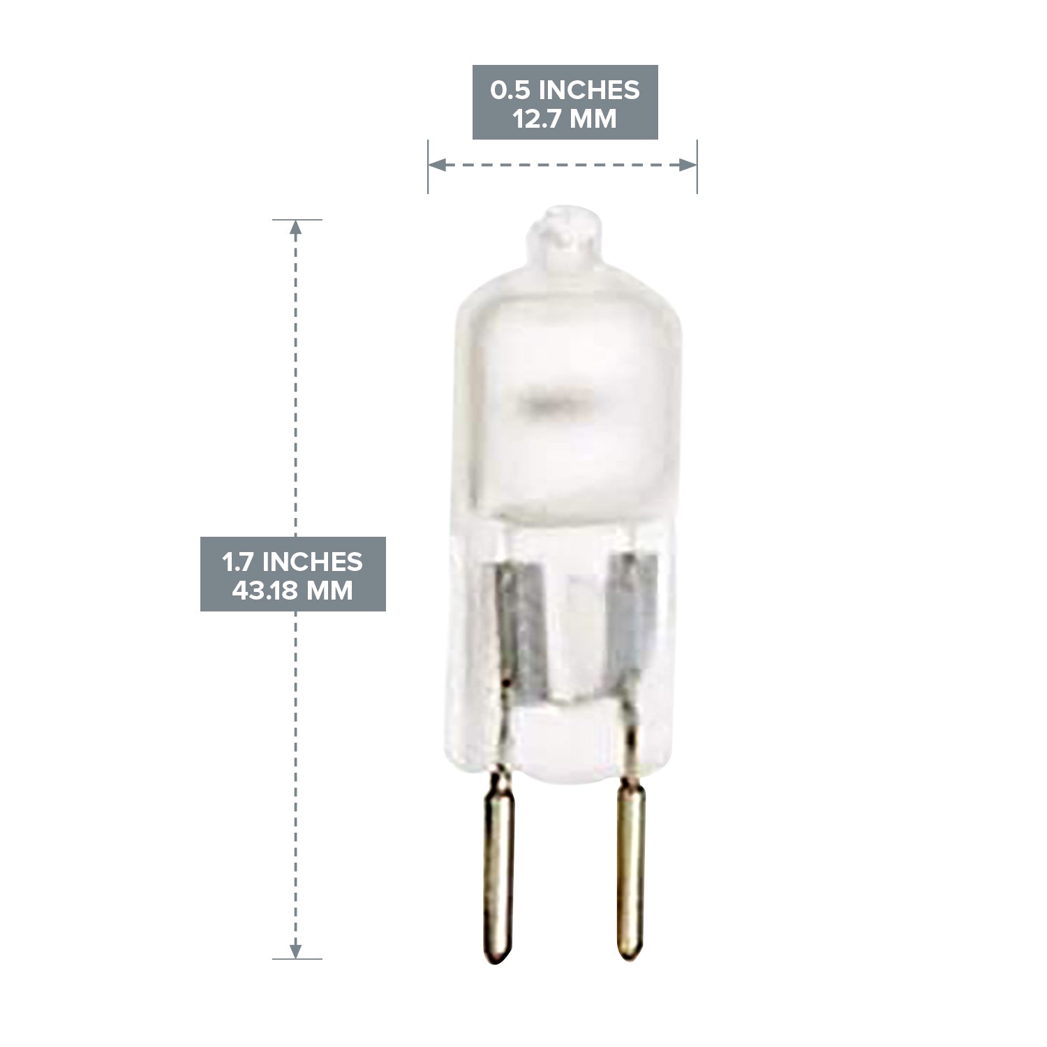 JCD GY6.35 Bi Pin Halogen Replacement Lamp - 12VMonster Lighting