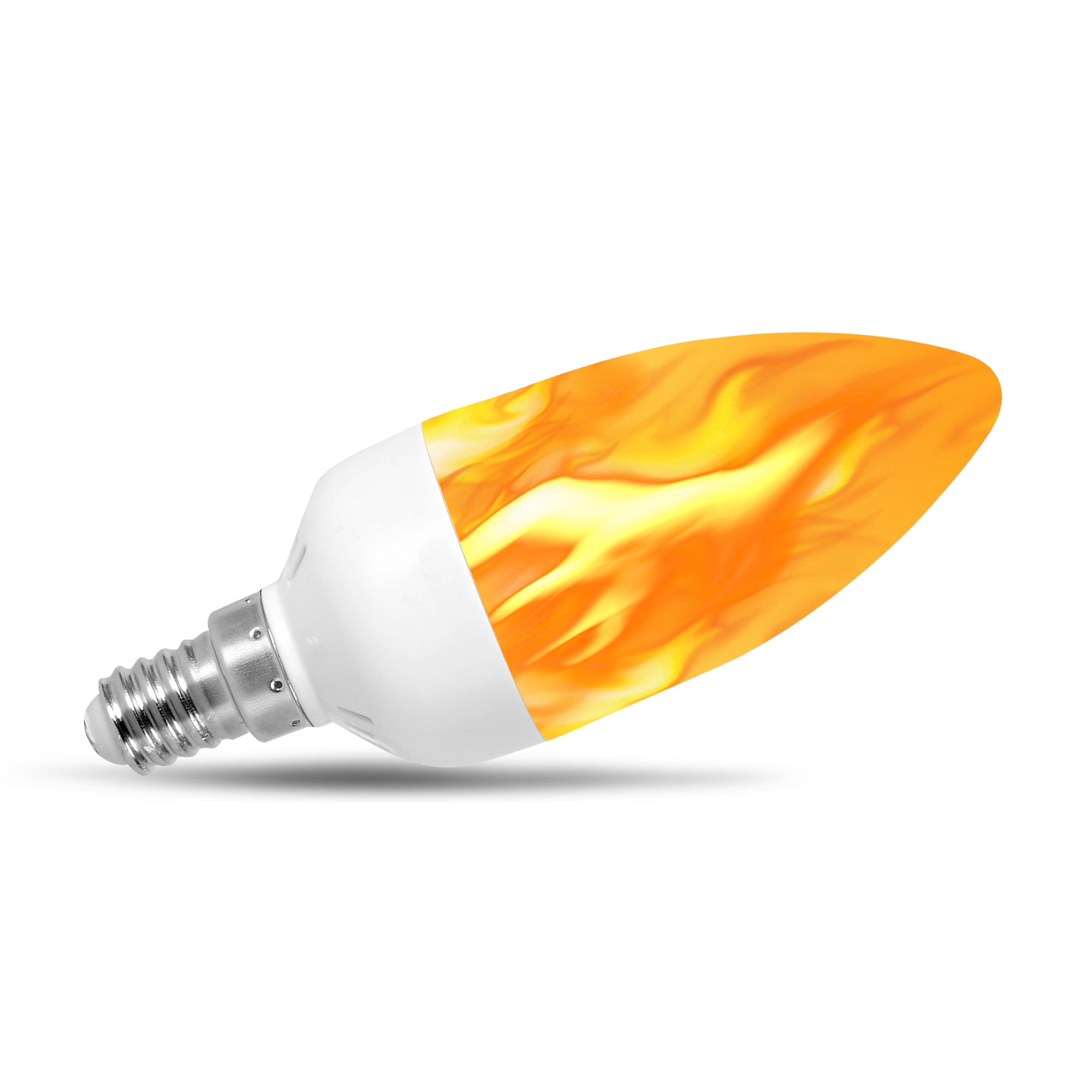 bloeden Aanbeveling aanpassen Flame Effect Chandelier LED Fire Candle Light Bulb Flaming Flicker E12 -  12VMonster Lighting