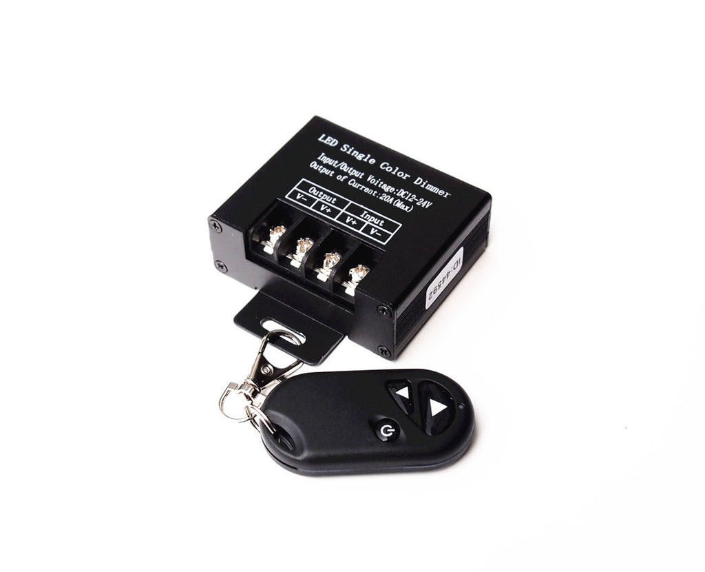 12V - 24V 20A Remote Control Wireless ON OFF Switch Set - Dim 30M LED 