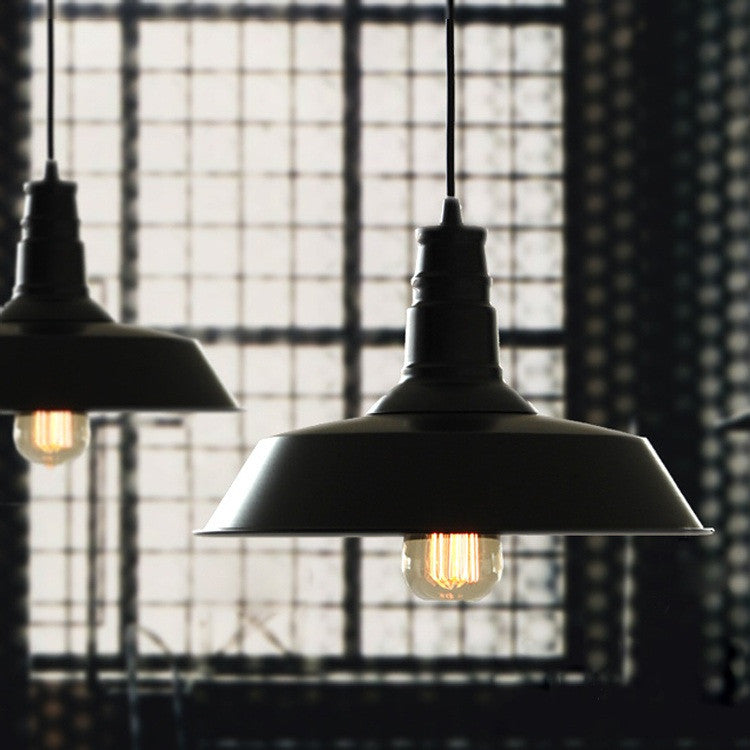 Loft High Hanging Vintage Edison Half Pendant Lamp Dining 12VMonster Lighting