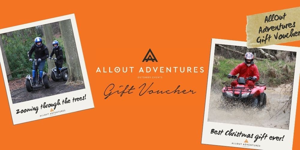 outdoor activity Christmas gift voucher