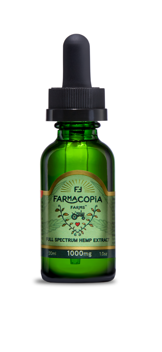 Farmacopia Farms Full Spectrum Hemp Extract, 1000mg