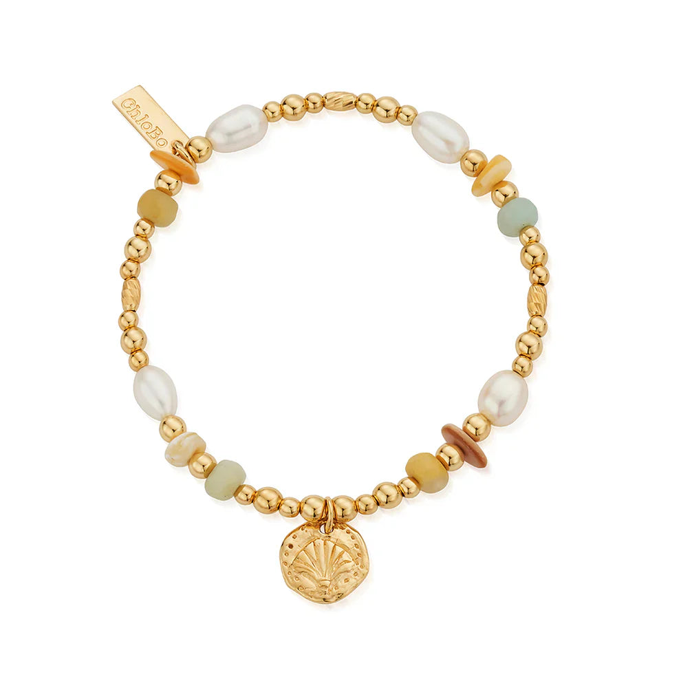 ChloBo Gold Plated Golden Sands Bracelet
