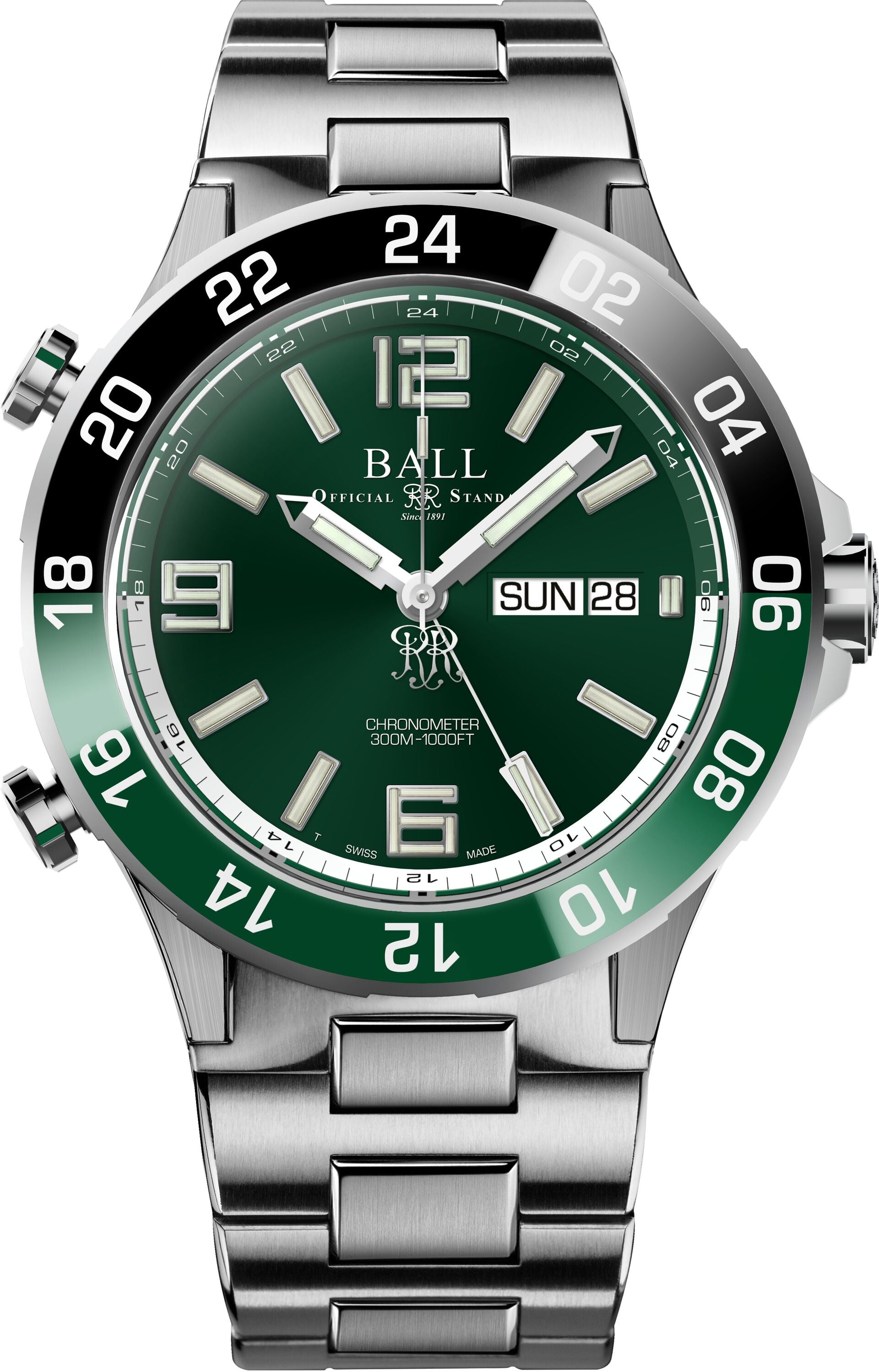 Photos - Wrist Watch Ball Watch Company Roadmaster Marine GMT Limited Edition Pre-Order BL-2620 