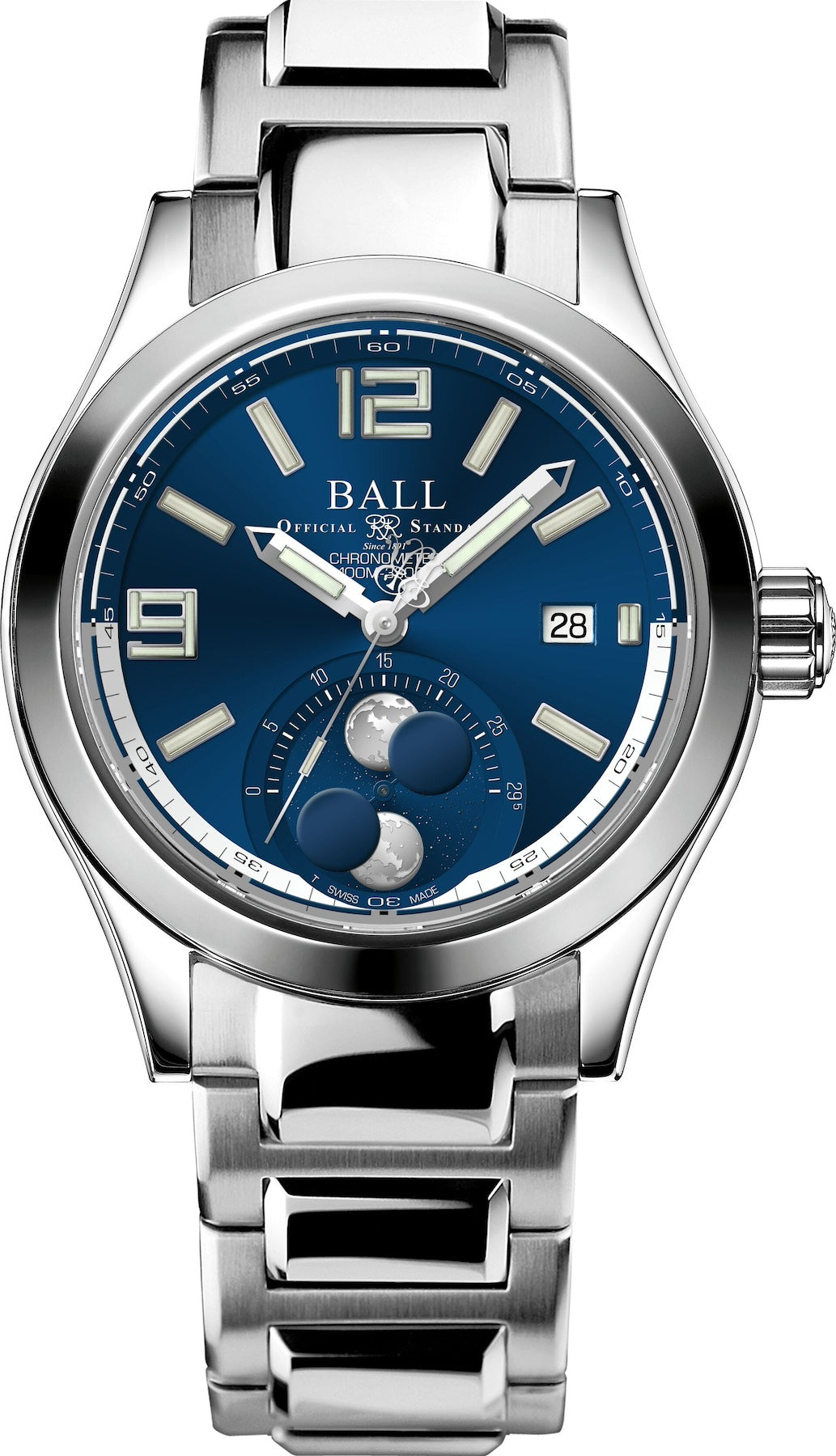 Photos - Wrist Watch Ball Watch Company Engineer II Moon Phase Chronometer Limited Edition Pre 