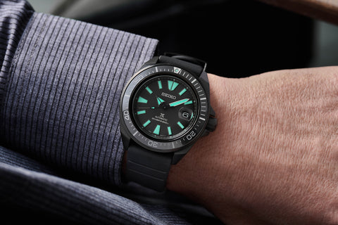 Seiko Launches 2022 Black Series 'Night Vision' Watches | W Hamond Luxury  Watches