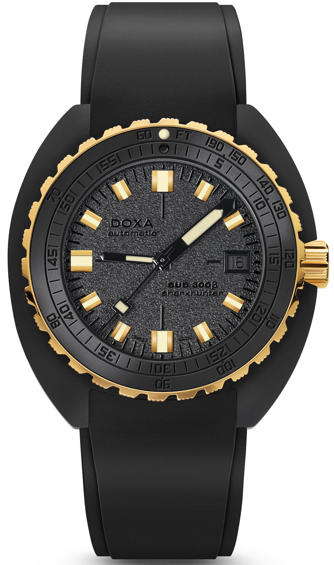 Photos - Wrist Watch DOXA Watch SUB 300 Beta Sharkhunter 830.20.101.20 DOX-179 