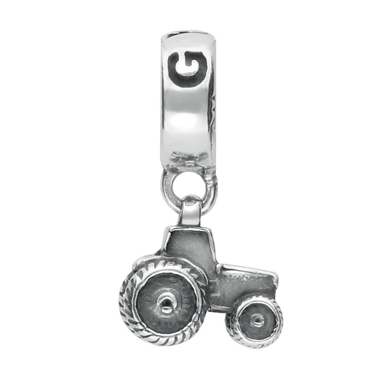 Sterling Silver Great Yorkshire Show Tractor Charm D