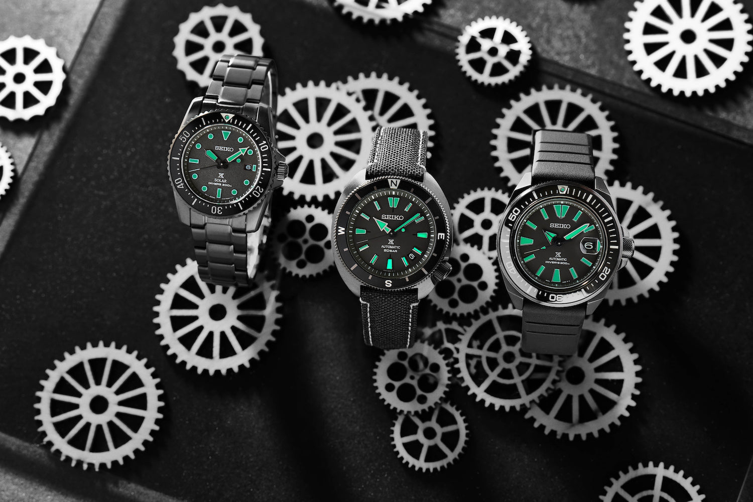 Seiko Watch Prospex Black Series Night Vision Tortoise Limited Edition  SRPH99K1 | W Hamond Luxury Watches