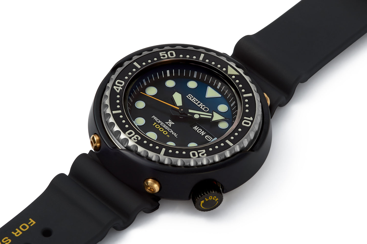 Seiko Watch Prospex 1986 Golden Darth Tuna Professional Divers Recreation  Limited Edition D S23635J1 | W Hamond Luxury Watches