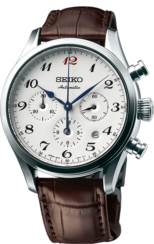 Seiko Watch Presage 60th Anniversary Mechanical Chronograph SRQ019J1 | W  Hamond Luxury Watches
