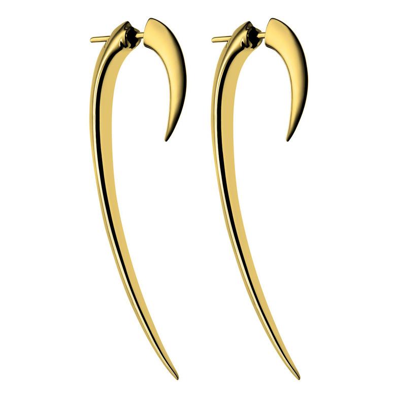 Shaun Leane Hook Yellow Gold Vermeil Size 2 Earrings - Default Title / Yellow Gold