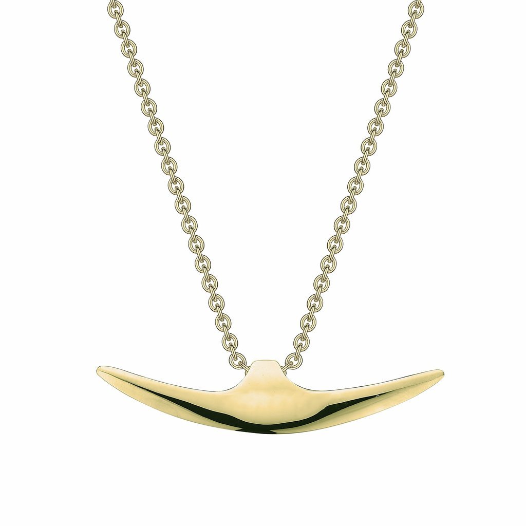 Shaun Leane Arc Yellow Gold Vermeil Necklace - Default Title / Yellow Gold