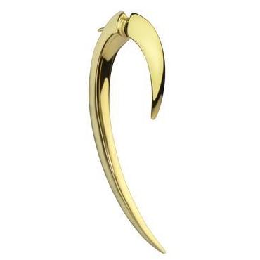 Shaun Leane Hook Single Yellow Gold Vermeil Size 1 Earring