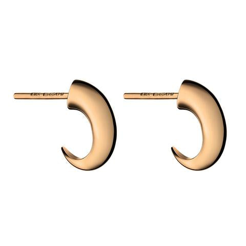 Shaun Leane Sabre Rose Gold Vermeil Small Cat Claw Hoop Earrings - Default Title / Rose Gold