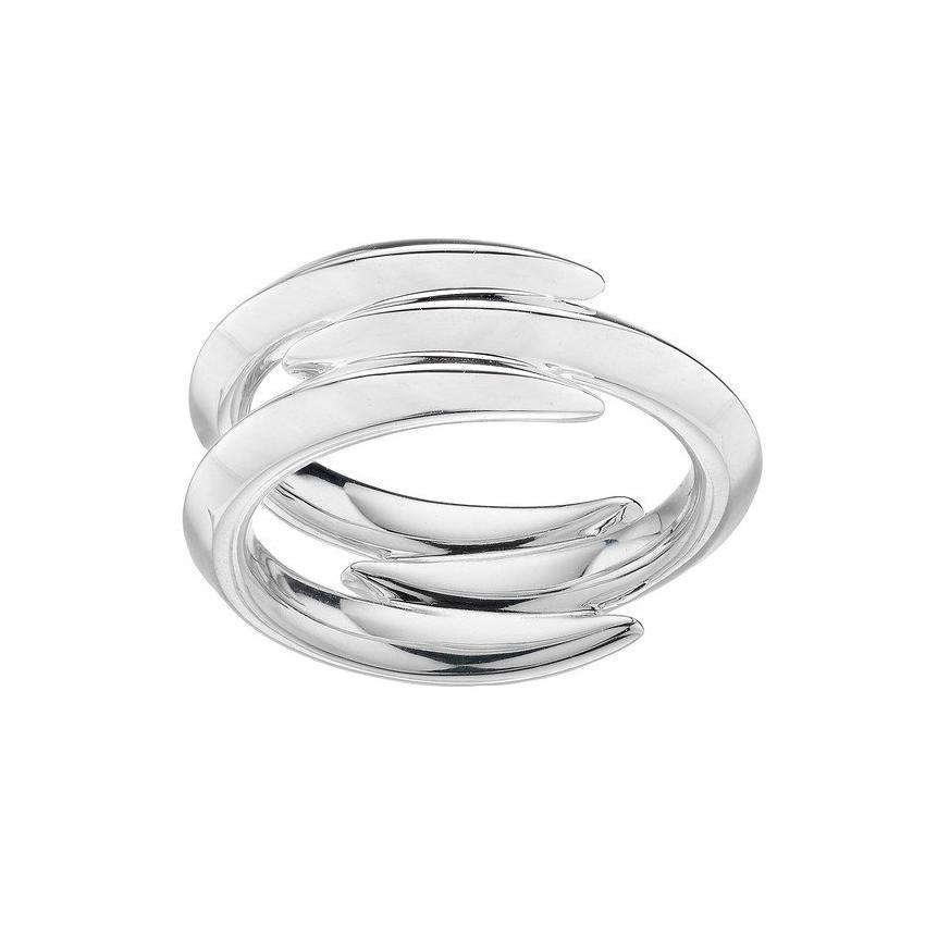 Shaun Leane Sterling Silver Triple Arc Ring - Q