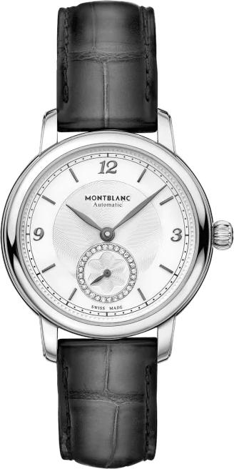 Photos - Wrist Watch Mont Blanc Montblanc Watch Star Legacy Small Second 118536 - Silver MNTB-006 