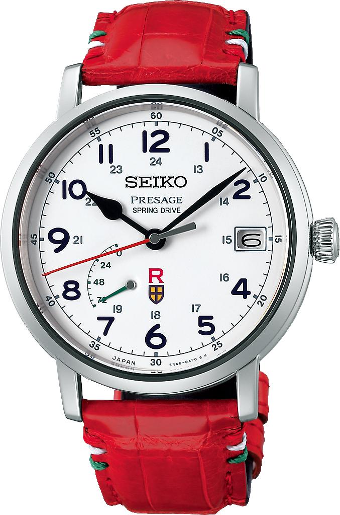 Seiko Presage Watch Porco Rosso Enamel Dial Limited Edition SNR047J1 | W  Hamond Luxury Watches