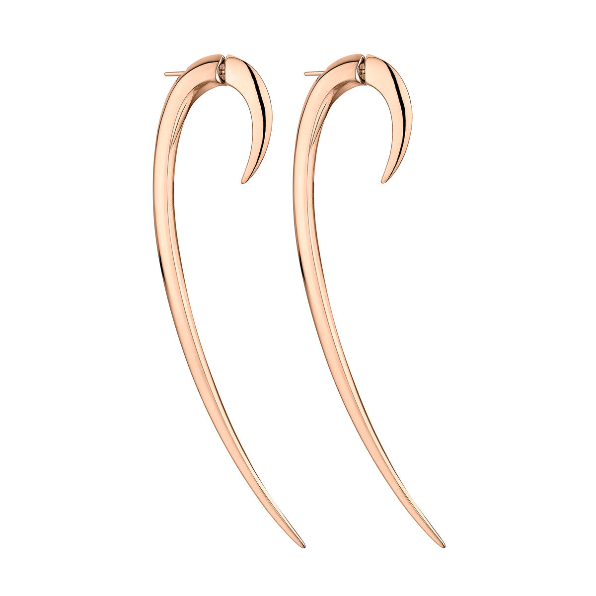 Shaun Leane Hook Rose Gold Vermeil Size 3 Earrings - Gold