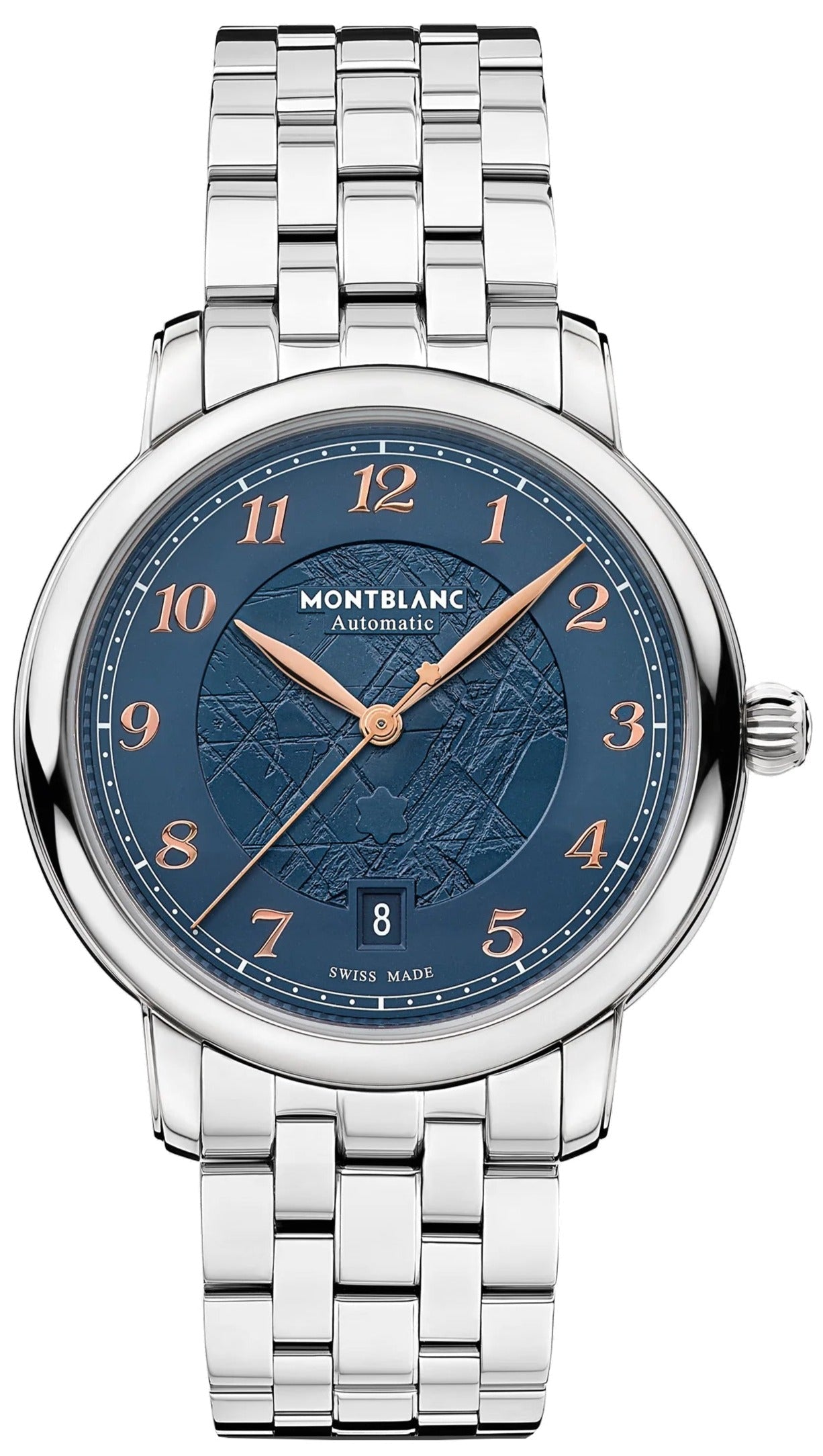 Montblanc Watch Star Legacy Automatic Date Limited Edition Bracelet - Default Title / Blue